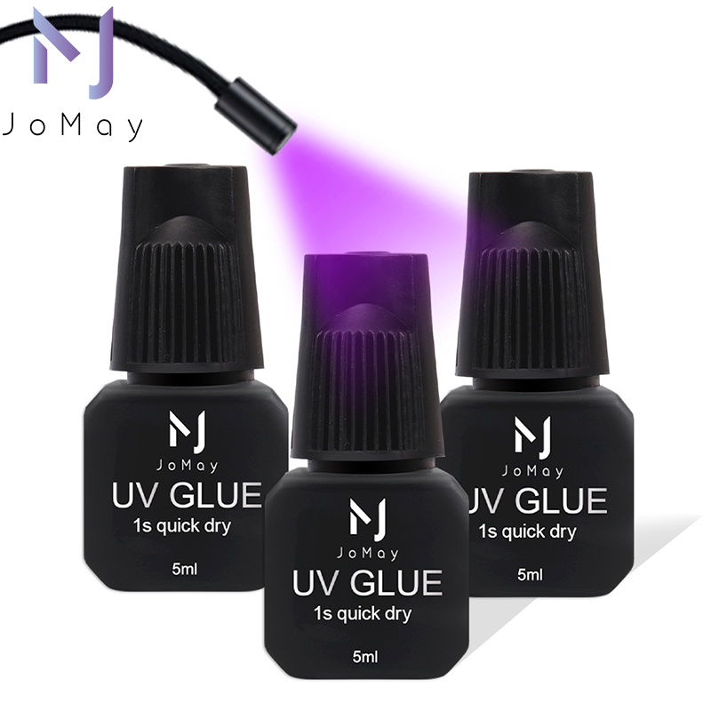 Eyelash Extension Uv - JOMAY UV Wimperlijm Wimperverlenging Lijm Zwarte