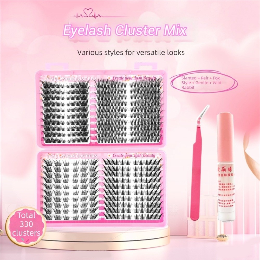 Eyelash Extension C Curl - Hot Natural Look Valse Wimpers Zwart