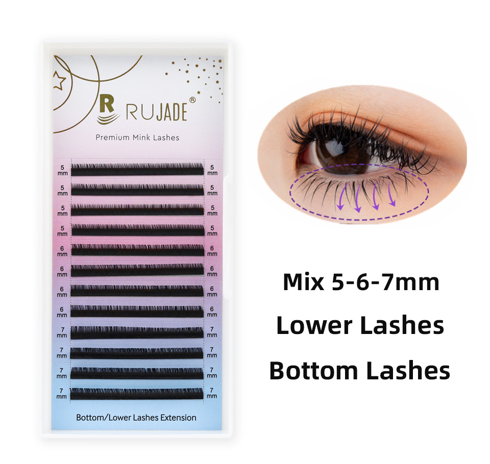 Eyelash Extension C Curl - Onderste wimpers Mix 5 6 7