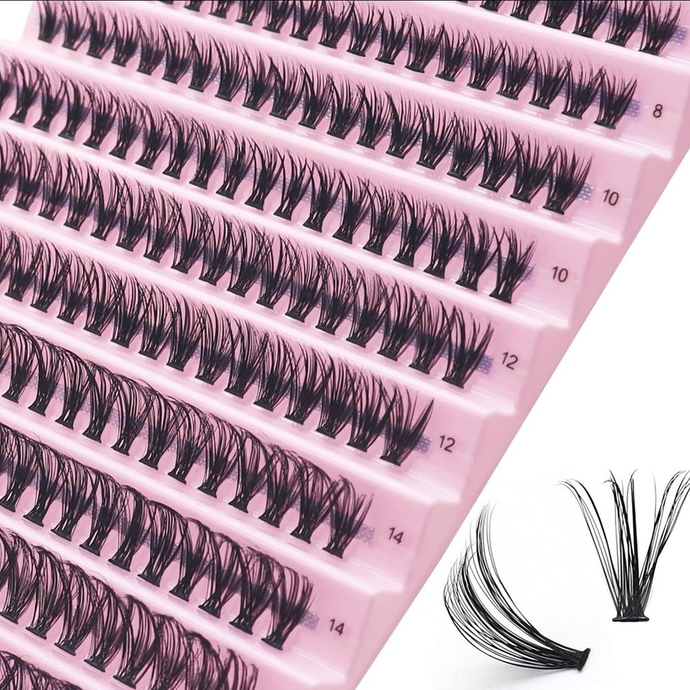 Eyelash Extension C Curl - 40d 8/10/12/14/16Mm Individuele Wimperclusters Volume Natuurlijke