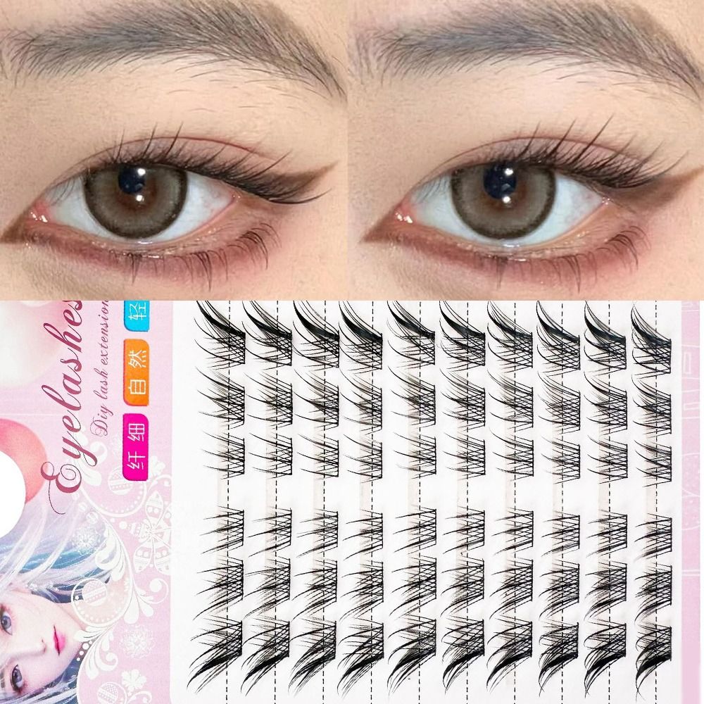 Eyelash Extension C Curl - Vrouwen Schoonheid 3D Cat Eye Clusters