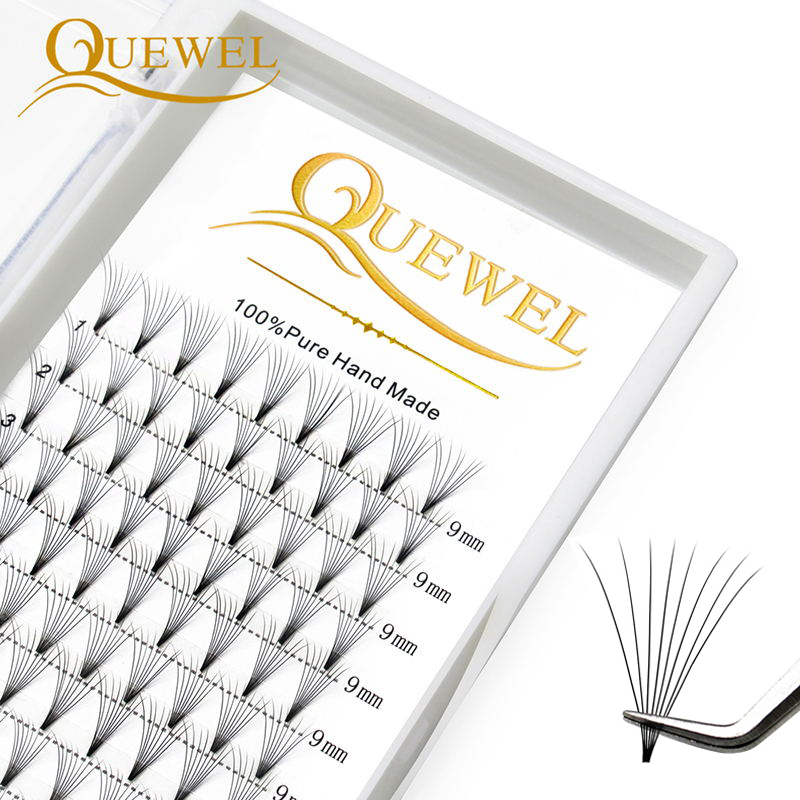 Quewel Premade Fans Wimpers 8D - Eyelash Extension C Curl recensie en prijs