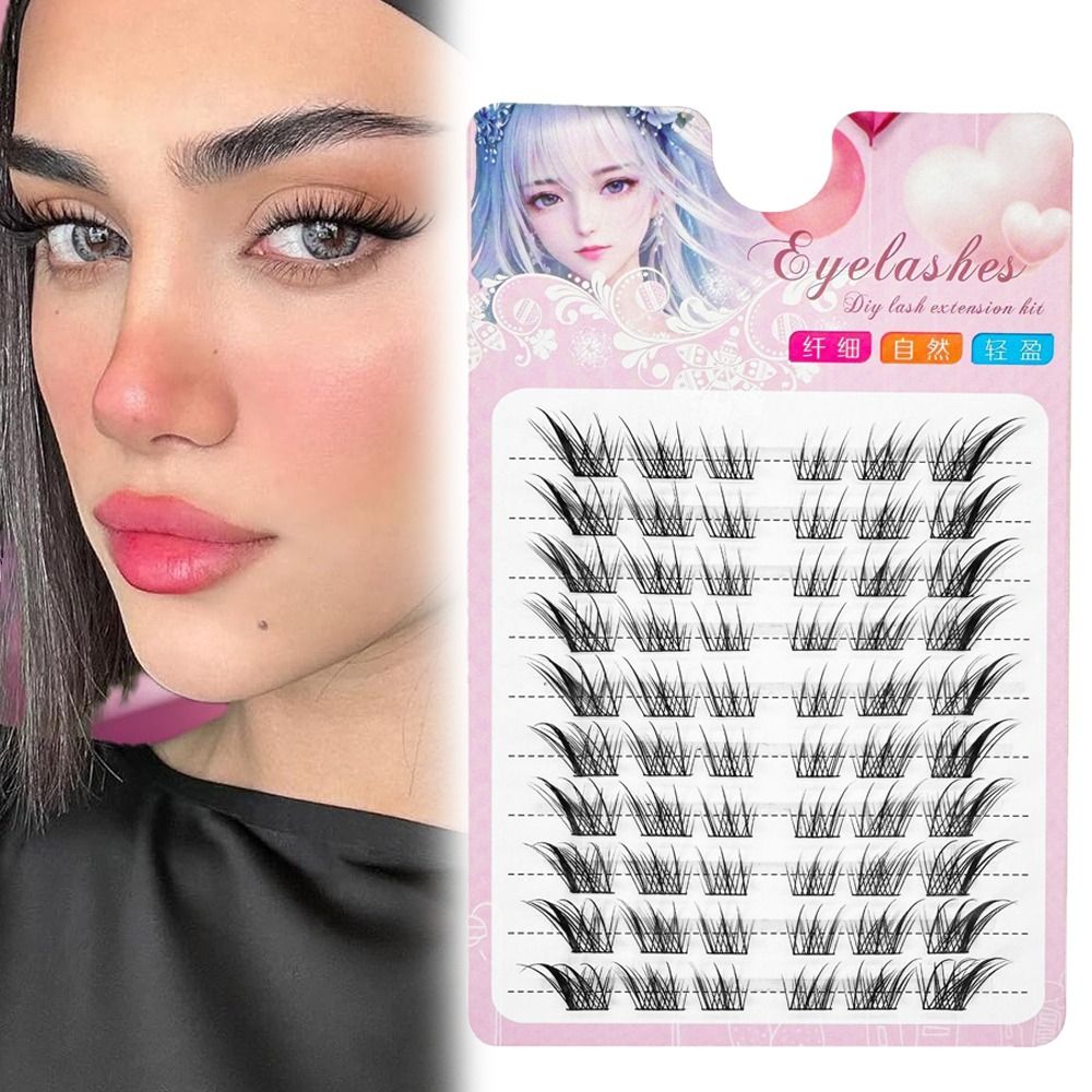 3D Cat Eye Clusters Wimperexte - Eyelash Extension C Curl recensie en prijs
