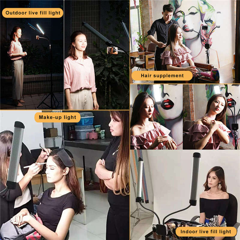45W flexibele dubbele armen LE - Eyelash Extension Videos recensie en prijs