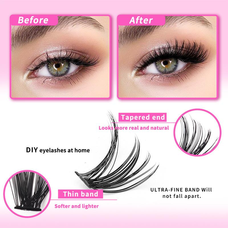 DIY Cluster Wimperverlengingss - Eyelash Extension Home Service recensie en prijs