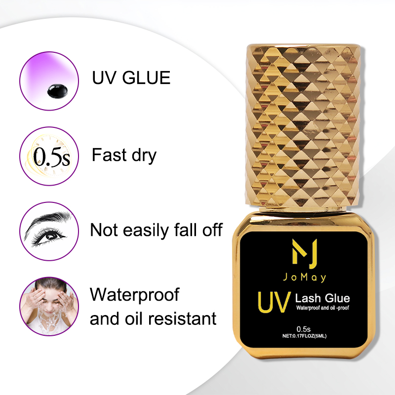 JOMAY Zwarte UV Wimperlijm 0.5 - Eyelash Extension Uv recensie en prijs