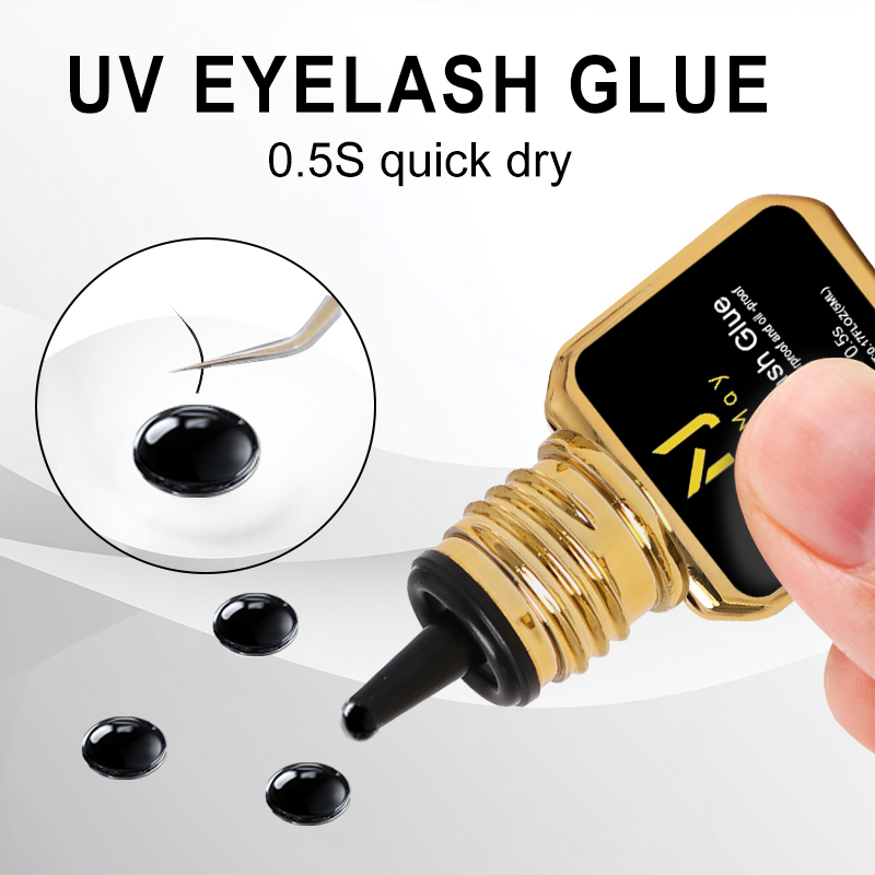 JOMAY Zwarte UV Wimperlijm 0.5 - Eyelash Extension Uv recensie en prijs