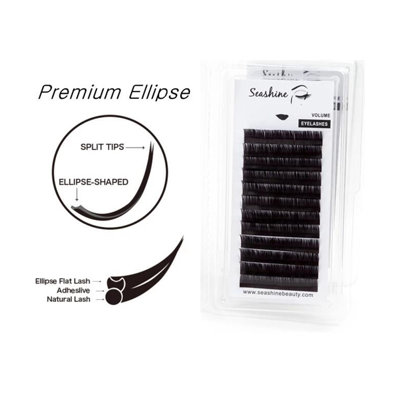 Seashine Ellips Platte Wimpers - Eyelash Extension C Curl recensie en prijs